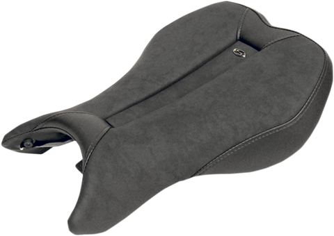 SADDLEMEN Gel Channel Sport Seat - Black - Triumph 675 0810-T012