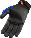 ICON Anthem 2 CE™ Gloves - Blue - Medium 3301-3678