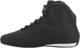 ALPINESTARS Women's Sektor Shoes - Black/Pink - US 5.5 251571910396