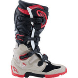 ALPINESTARS Tech 7 Enduro Boots - Black/Light Gray/Bright Red - US 12 2010426-1903-12