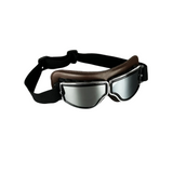 Vintage Leather Motorcycle Goggles