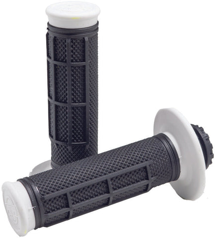 ProTaper Pro Series Clamp On 1/2 Waffle White/Black