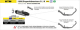 IN STOCK FIRE SALE Arrow 72181PD Racing Exhaust Collector, Titanium for KTM 1290 Super Adventure S 2021-2024