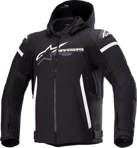 ALPINESTARS Zaca Waterproof Jacket - Black/White - 3XL 3206423-12-3XL