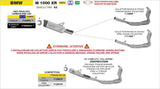 Arrow  Bmw  M1000XR E5+ 2025 Indy Race Evo Aluminium Dark Exhaust 77509akn