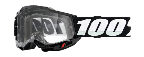 100% Accuri 2 Junior Goggles - Black - Clear 50024-00010