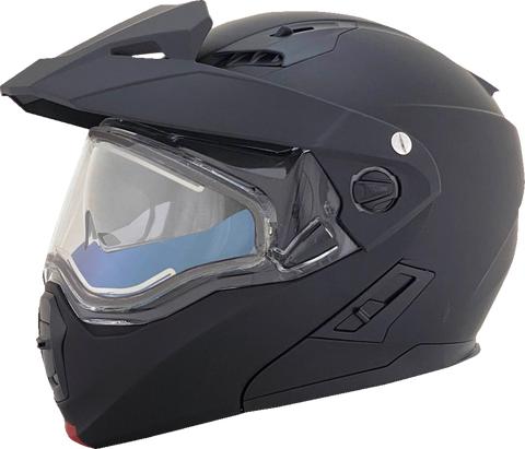 AFX FX-111DS Snow Helmet - Electric - Matte Black - Small 0120-0799