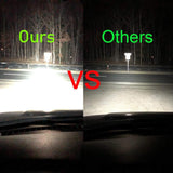 Black Pair 45w 7x6 5x7 6052 6054 H5054 H6054 Hilow Sealed Beam LED Headlights Replacement For Chevy Express Cargo Van 1500