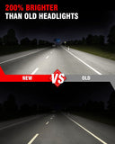 2007-2014 Sierra Headlight Assembly Compatible With Gmc 1500 0714 2500hd 3500hd Chrome Housing Amber Reflector Replacement Left And Right