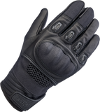 BILTWELL Bridgeport Gloves - Black Out - Small 1509-0101-302