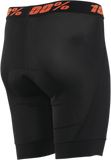 100% Women's Crux Liner Shorts - Black - Medium 40050-00001