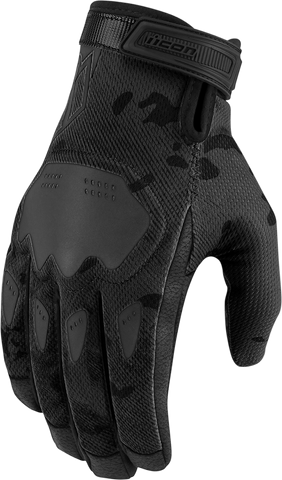 ICON Hooligan™ CE Gloves - Dark Camo - Large 3301-4398