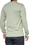 100% Bilto Long-Sleeve T-Shirt - Slate Green - Small 33009-486-10
