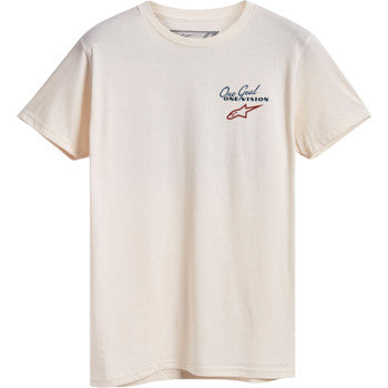 ALPINESTARS Flagged T-Shirt - Natural - Medium 12337215091M