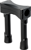 BILTWELL Risers - Murdock - Oversized - 6" - Black 6413-201-06