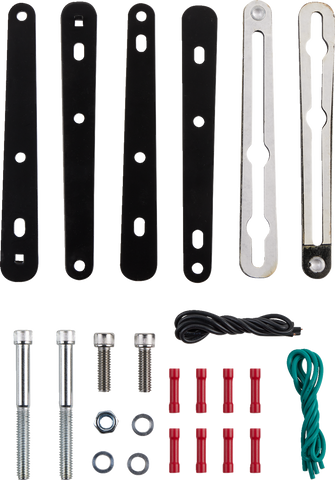 SADDLEMEN Turn Signal Relocation Kit - Sportster - Black 2020-0422