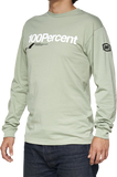 100% Bilto Long-Sleeve T-Shirt - Slate Green - Small 33009-486-10