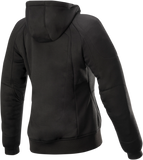 ALPINESTARS Stella Chrome Sport Jacket/Hoodie - Black - Small 4210920-10-S