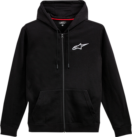 ALPINESTARS Ageless Zip Hoodie - Black/White - 2XL 12125360010202X