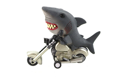 Big Head Shark Animal Rider Toy - V-Twin Mfg.