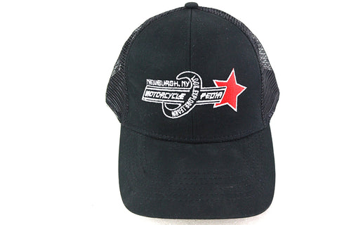 Motorcyclepedia Trucker Hat - V-Twin Mfg.