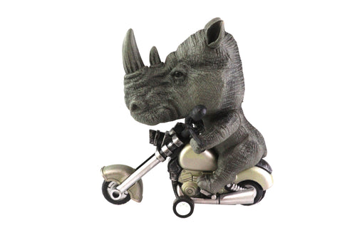 Big Head Rhino Animal Rider Toy - V-Twin Mfg.