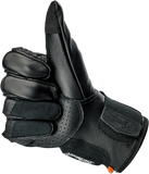 BILTWELL Borrego Gloves - Black - Medium 1506-0101-303