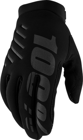 100% Women's Brisker Gloves - Black/Gray - XL 10005-00004