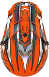 AFX FX-17Y Helmet - Butterfly - Matte Orange - Large 0111-1383