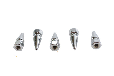 Chrome Pike Nut Fine 10-32 Thread - V-Twin Mfg.