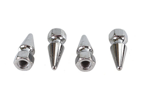 Chrome Pike Nut 5/16 inch-18 Coarse Thread - V-Twin Mfg.