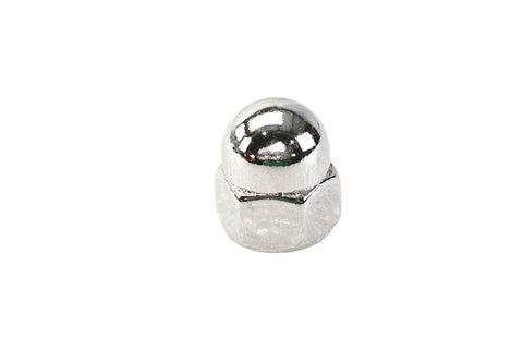 Chrome Acorn Nut Fine 1/2 inch-20 Thread - V-Twin Mfg.