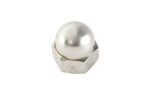 Chrome Acorn Nut Fine 9/16 inch-18 Thread - V-Twin Mfg.