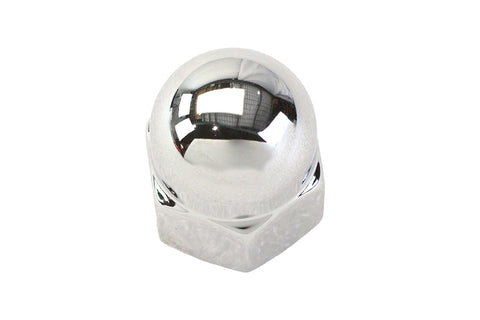 Chrome Acorn Nut Fine 5/8 inch-18 Thread - V-Twin Mfg.