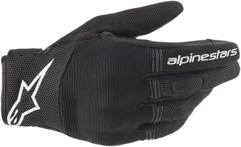 ALPINESTARS Copper Gloves - Black/White - small 3568420-12-S