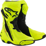 ALPINESTARS Supertech R Vented Boots - Fluorescent Yellow/Black - US 6 / EU 39 2220121-551-39