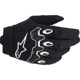 ALPINESTARS Full Bore V2 Gloves - Black/White - Small 3560426-12-S