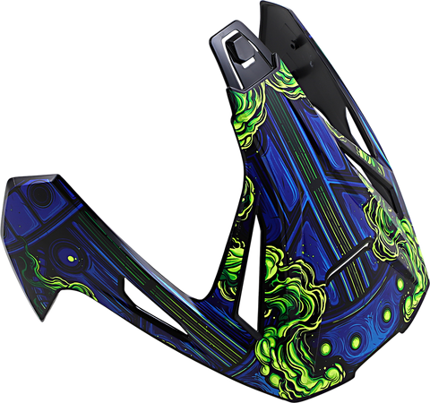 ICON Variant Pro™ Visor - Willy Pete - Blue 0132-1461