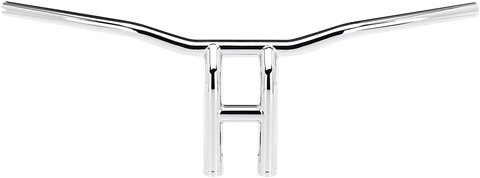 BILTWELL Handlebar - Tyson XL - Pullback - 10" - TBW - Chrome 6260-1055