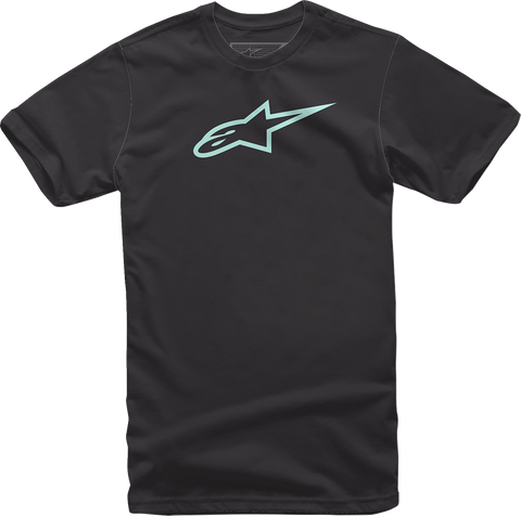 ALPINESTARS Ageless T-Shirt - Black/Mint - Large 1032720301087L
