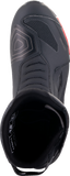 ALPINESTARS RT-7 Drystar® Boots - Black/Red - US 14 / EU 48 2443023-13-48