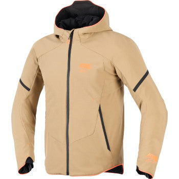 ALPINESTARS Jacket Wp Aeroshell Dk Khaki/Blk/Org Fl 3x 3200226-8038-3X