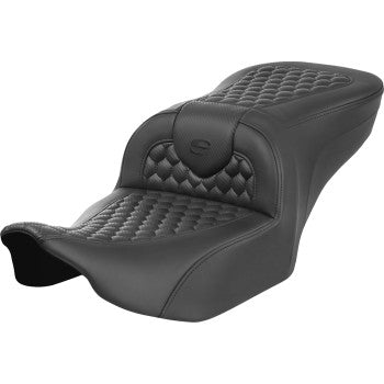 SADDLEMEN Roadsofa™ Seat - without Backrest - Honeycomb - FLTR/FLHX '23-'24 823-07-18900