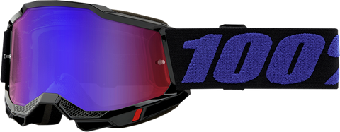 100% Youth Accuri 2 Goggles - Moore - Red/Blue Mirror 50025-00005