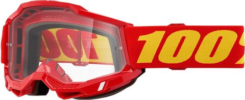 Accuri 2 Junior Goggle Red Clear Lens