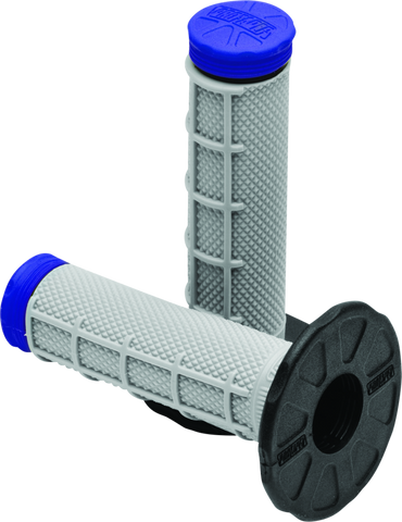 ProTaper Tri Density MX 1/2 Waffle Grips - Blue