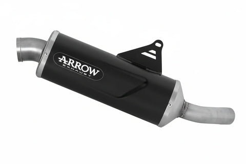Arrow  Moto Morini X-Cape 700 E5+ 2025 Indy Race Evo Alimunium Dark Exhaust - 72664aon