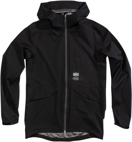 100% Hydromatic Parka - Black - Large 39009-001-12