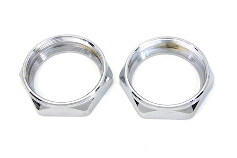 Chrome Intake Manifold Nuts - V-Twin Mfg.