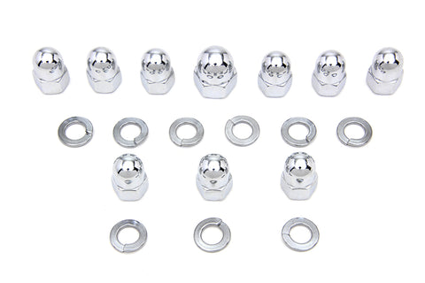 Chrome Transmission Side Cover Kit - V-Twin Mfg.